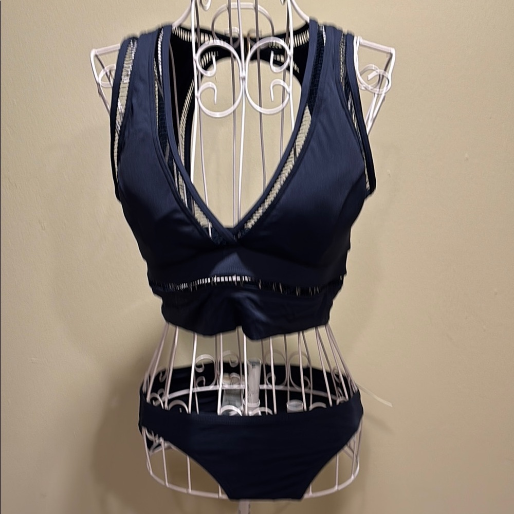 MICHAEL Michael Kors Navy Bikini